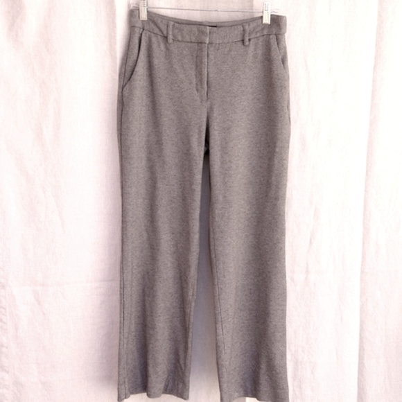 Express Trouser High Rise Wide Leg Gray Pants - Picture 1 of 17